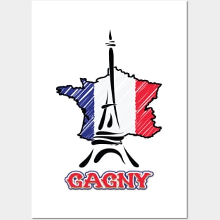 GAGNY CITY Posters and Art